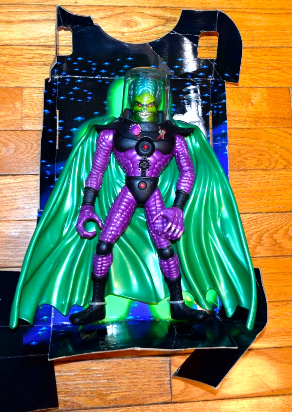 Trendmasters 1996 Mars Attacks Martian Supreme Commander Action Figure VTG